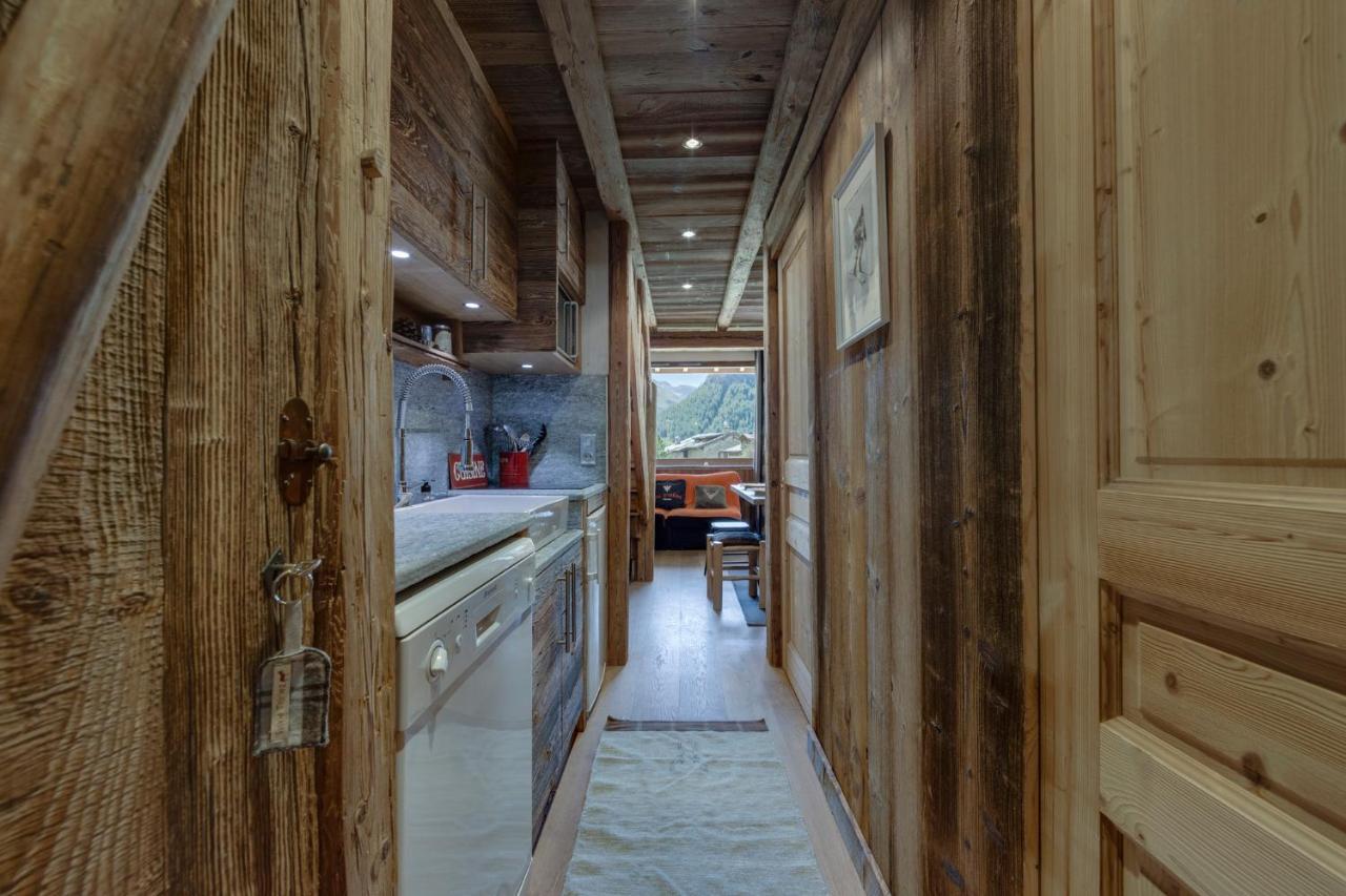 Appartement Esprit Chalet - Splendide Vue Montagne A 180 Валь-д'Изер Экстерьер фото