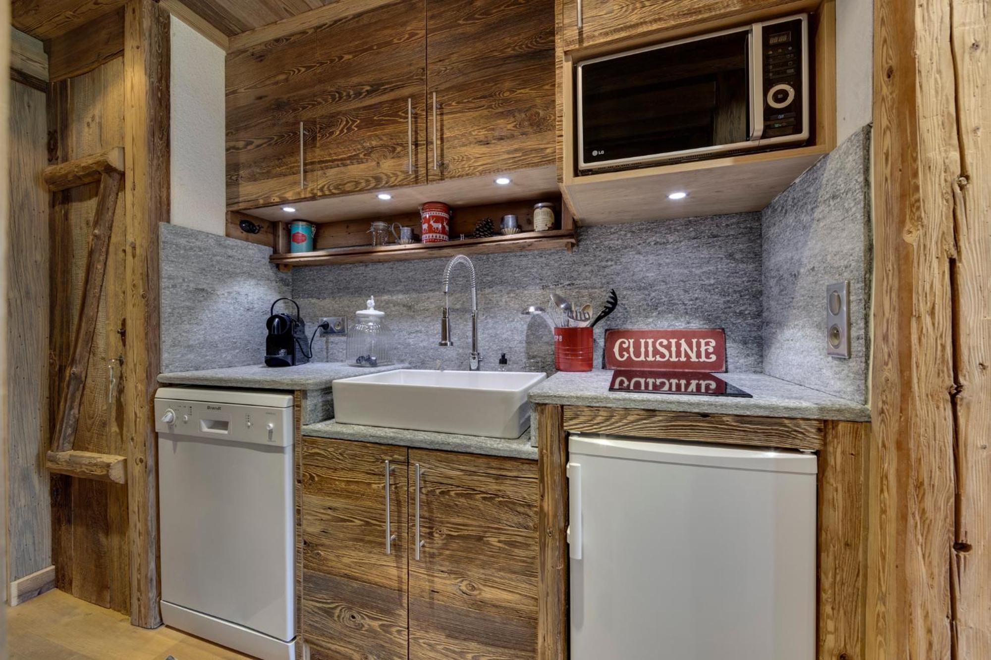 Appartement Esprit Chalet - Splendide Vue Montagne A 180 Валь-д'Изер Экстерьер фото