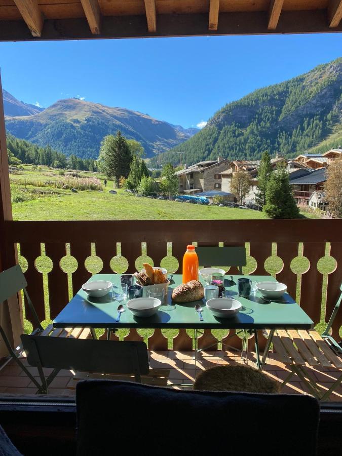 Appartement Esprit Chalet - Splendide Vue Montagne A 180 Валь-д'Изер Экстерьер фото
